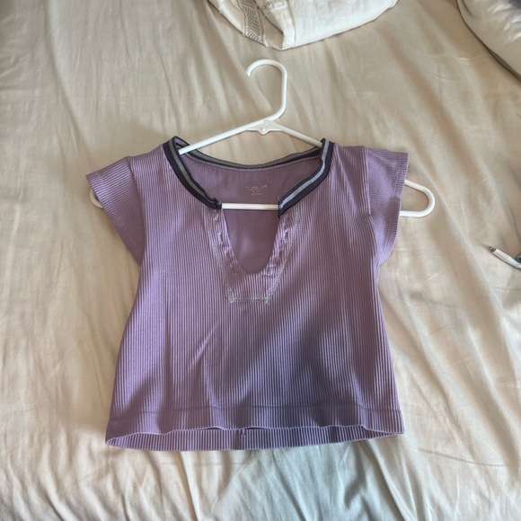 Go for Gold Top, Purple size M/L worn once - Picture 1 of 1